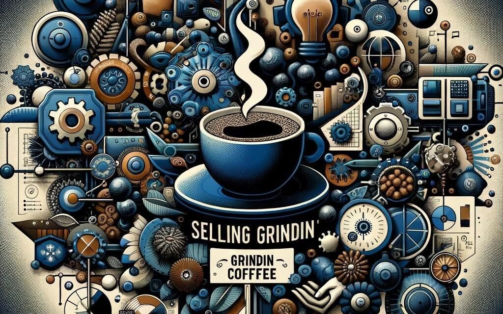 Grindin’ Coffee Is Available on Pushcart.