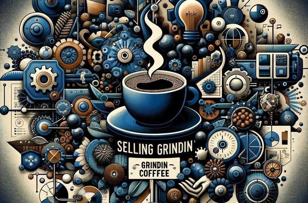 Grindin’ Coffee Is Available on Pushcart.