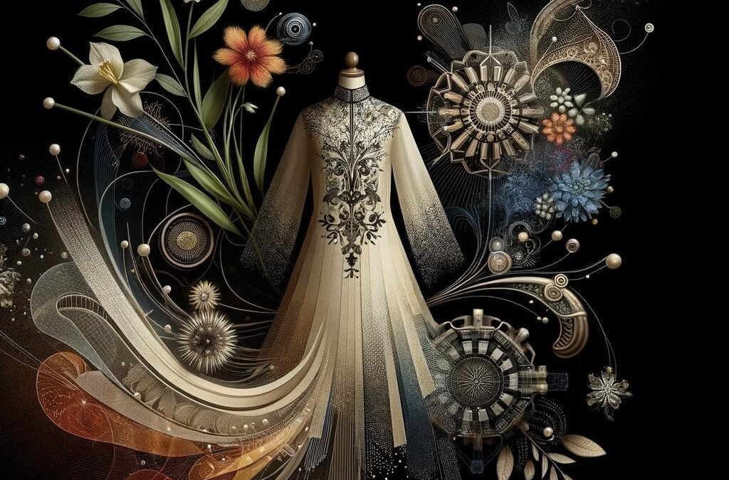 Silk Flower Dress