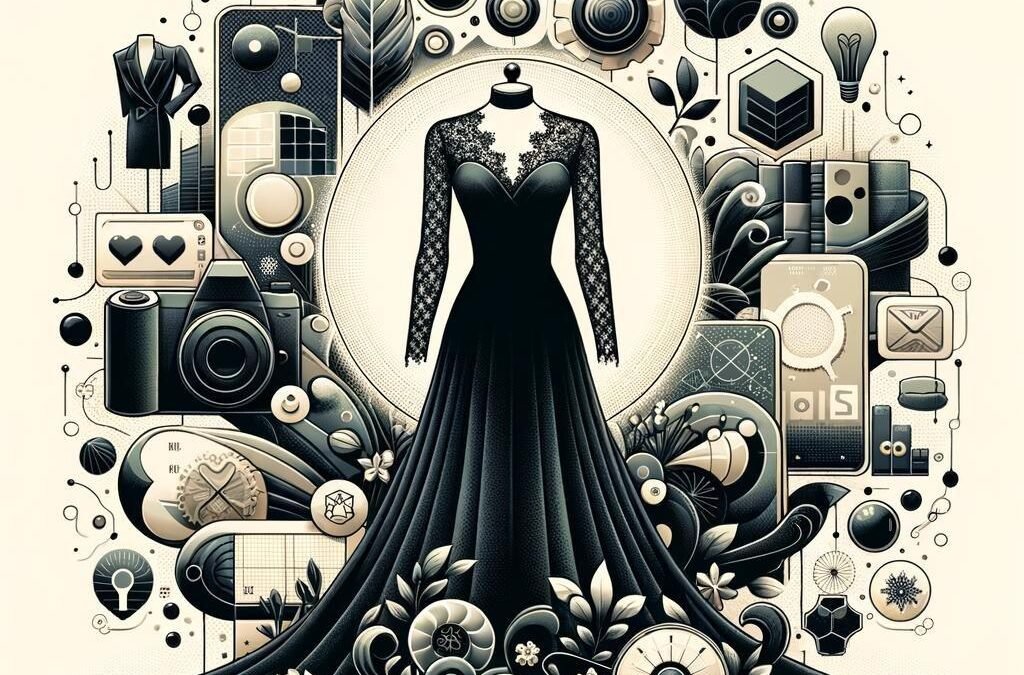 Black Silk Dress