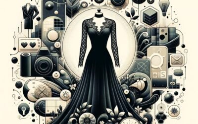 Black Silk Dress