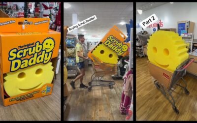 Tends Unleashes$ 1, 000 Scrub Daddy, Sparking Chaos