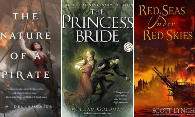 Major 10 Ranked Pirate Fantasy Novels