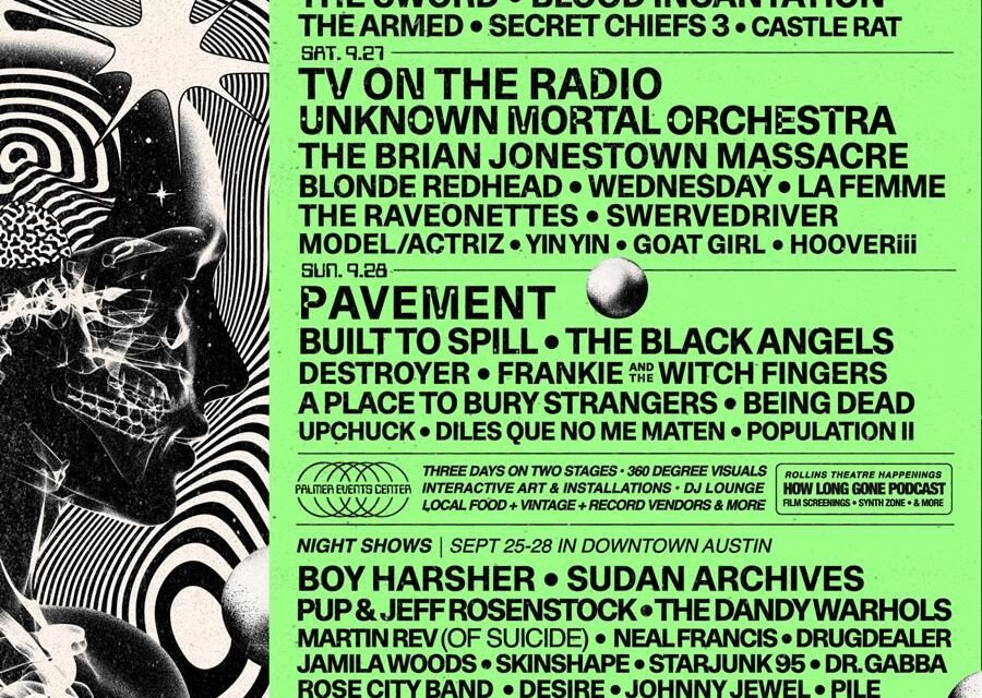 LEVITATION Unveils New Venue and 2025 Lineup: That includes Pavement, Mastodon, TVOTR, UMO, Boy Harsher, and Extra!