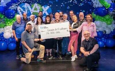In Trois-Rivières, 15 Associates Become Millionaires with a$ 20 million Lotto Max Win!