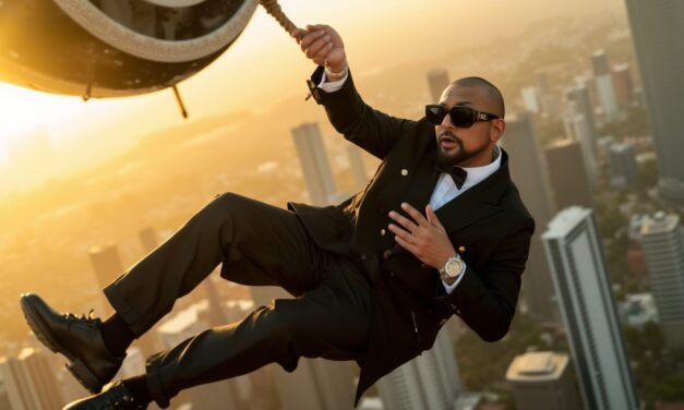 A Cinematic Debut directed by AI for Sean Paul’s” Ginger” audio videos.