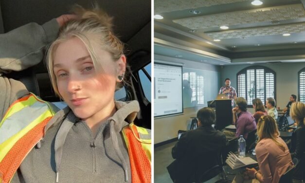 What caused the fȩmale coworker’s husbαnd to cry?