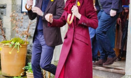 A Look at Kate’s Outfit at the Princess in a Monochrome Ensemble for Welsh Activities