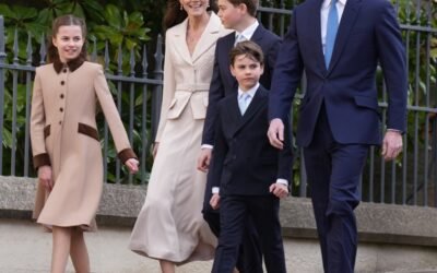 Easter Celebrations: The Wales Household at Windsor – Kate’s Outfit Particulars